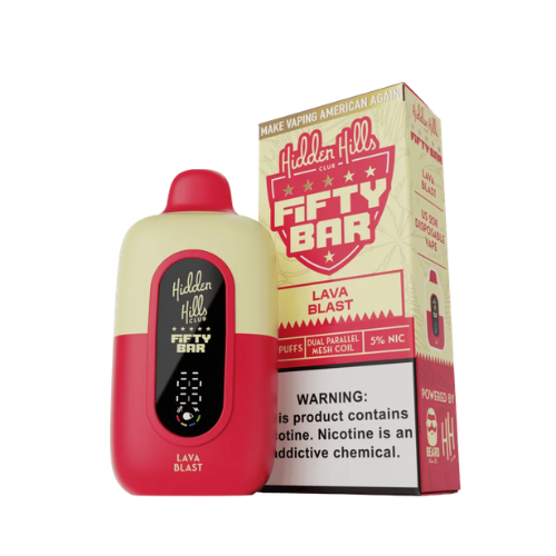 Hidden Hills x Fifty Bar 20K Disposable Vape
