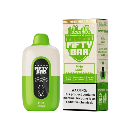 Hidden Hills x Fifty Bar 20K Disposable Vape