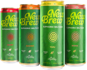 New Brew Kratom + Kava Extract Seltzers
